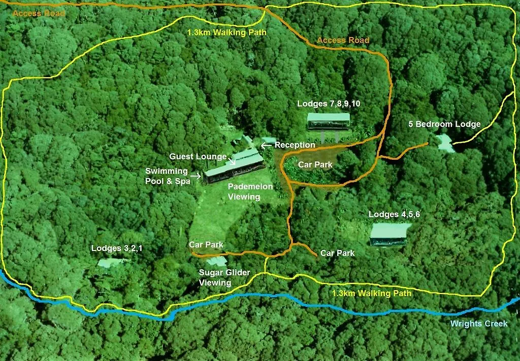 Chambers Wildlife Rainforest Lodges Lake Eacham